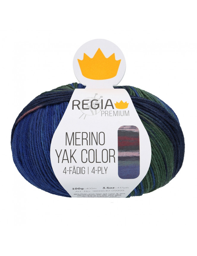 Regia Premium Merino Yak Color