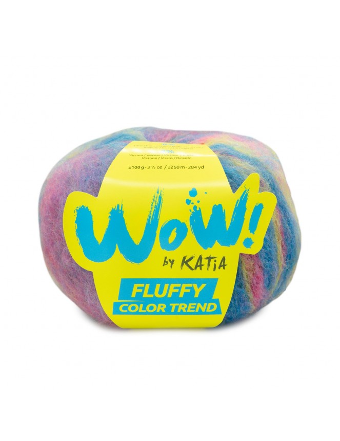 Katia WOW Fluffy Color Trend