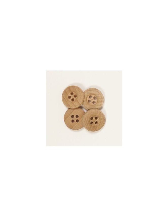 Drops 15mm Wooden Button