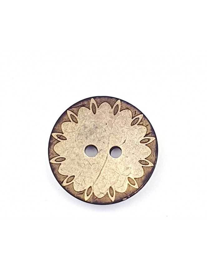 Botón coco 44mm fantasía