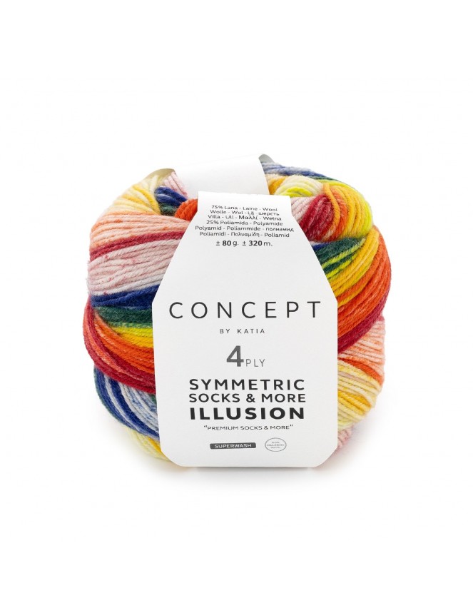 Katia Illusion Symmetric sock