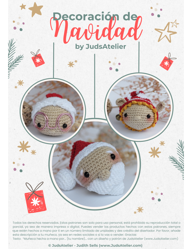 Taller amigurumi de Navidad
