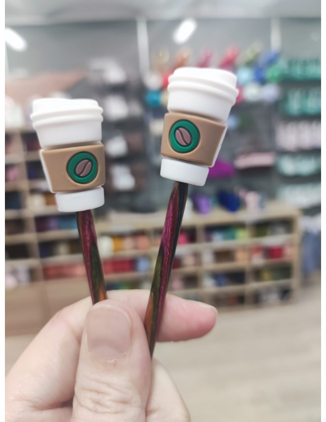 Protector agujas café