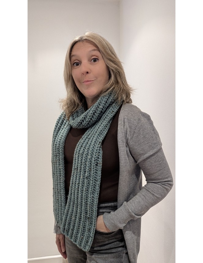 Patrón Bufanda Twist