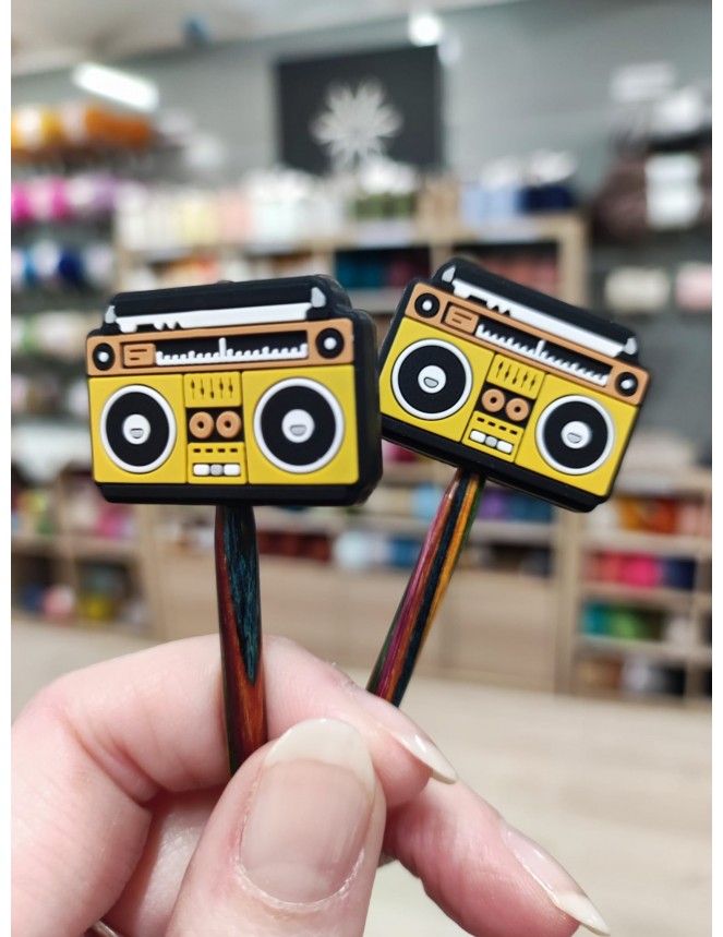 Protector agujas radiocassette