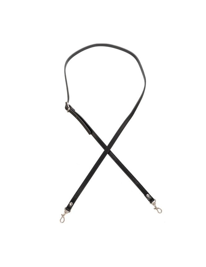 Asa de polipiel negro 120cm