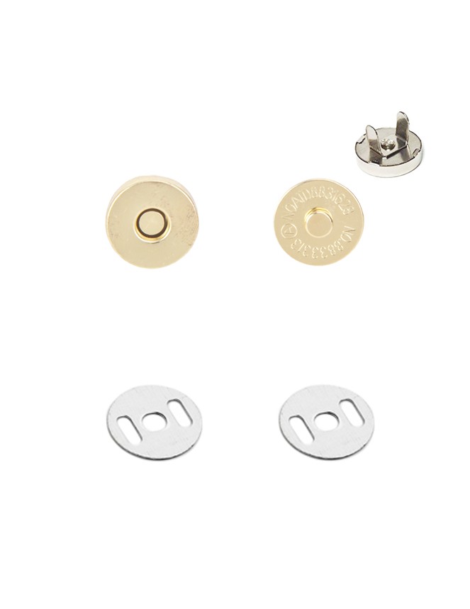 Cierre imán 18mm dorado