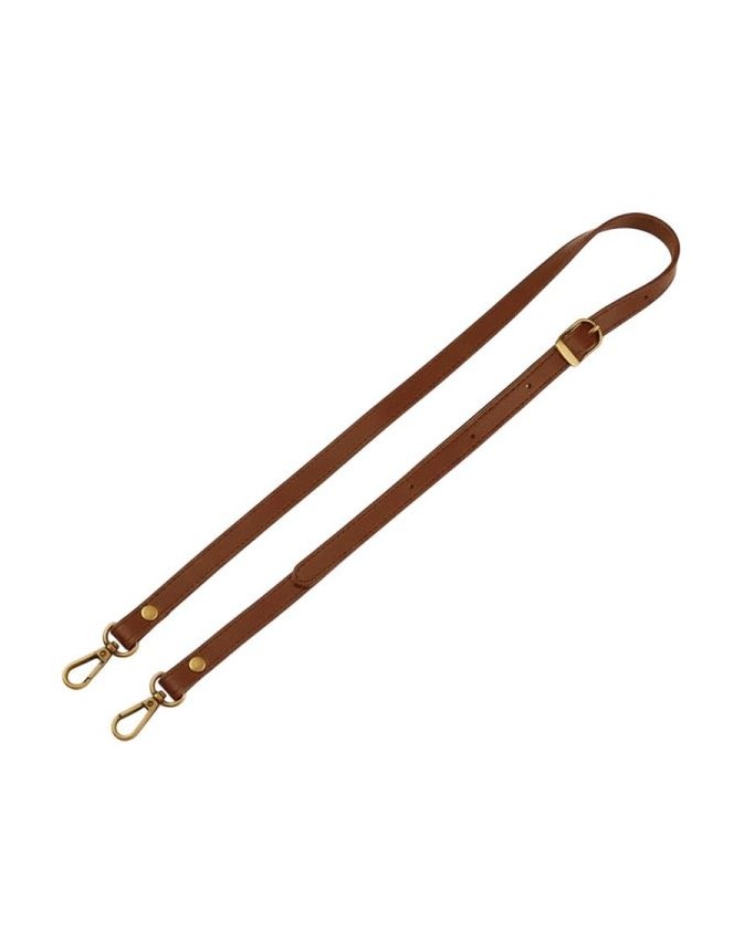 Asa polipiel regulable marrón