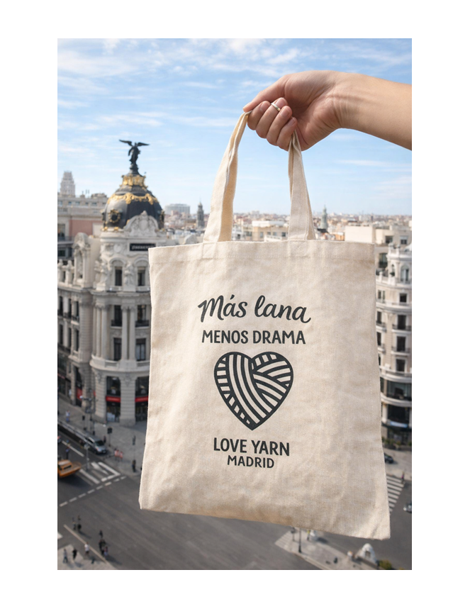 Tote bag Love Yarn Madrid