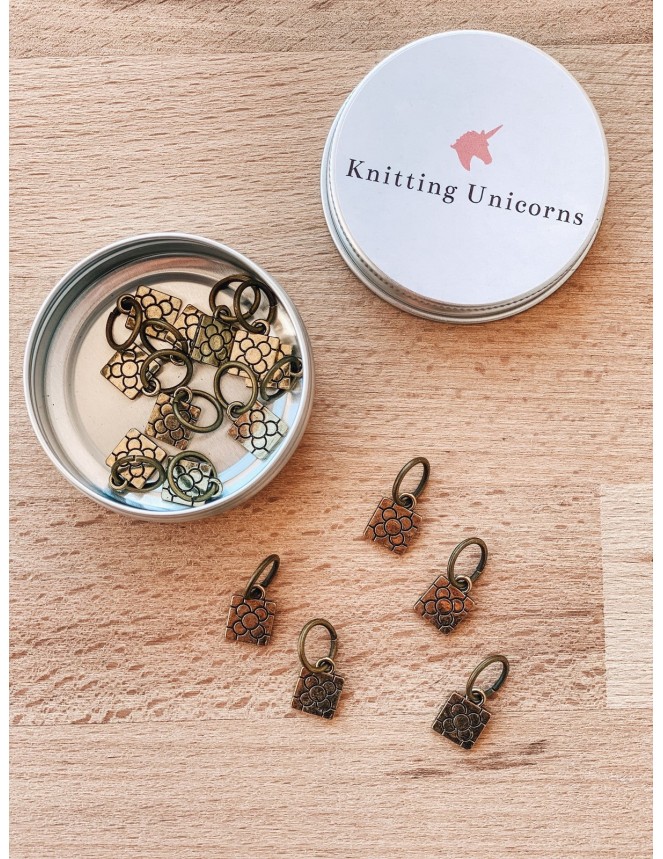 Knitting Unicorns Barcelona stitch markers
