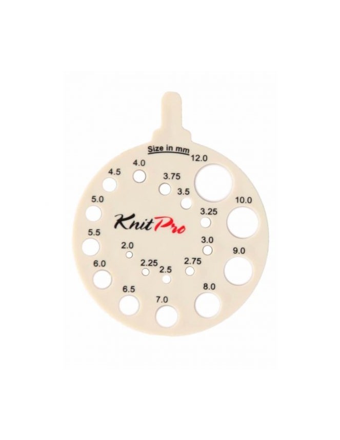 Knitpro Needle Size Gauge