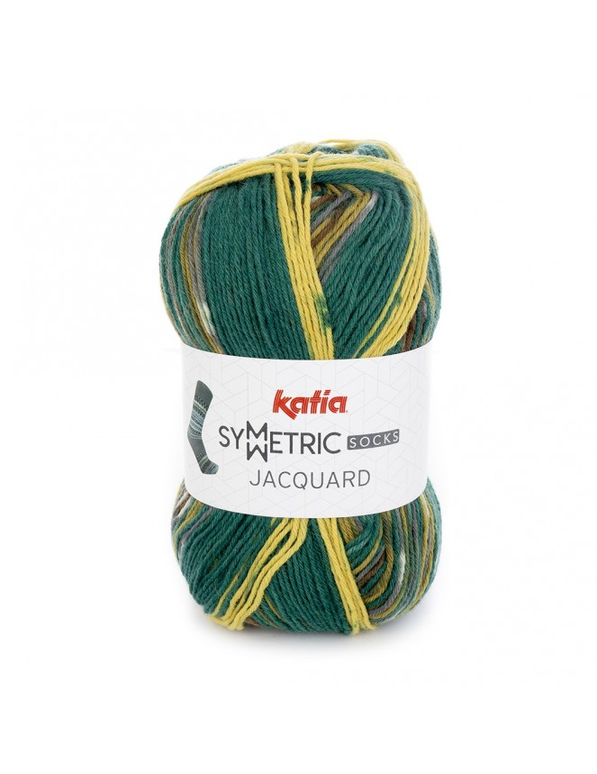 Katia Jacquard Symmetric Socks