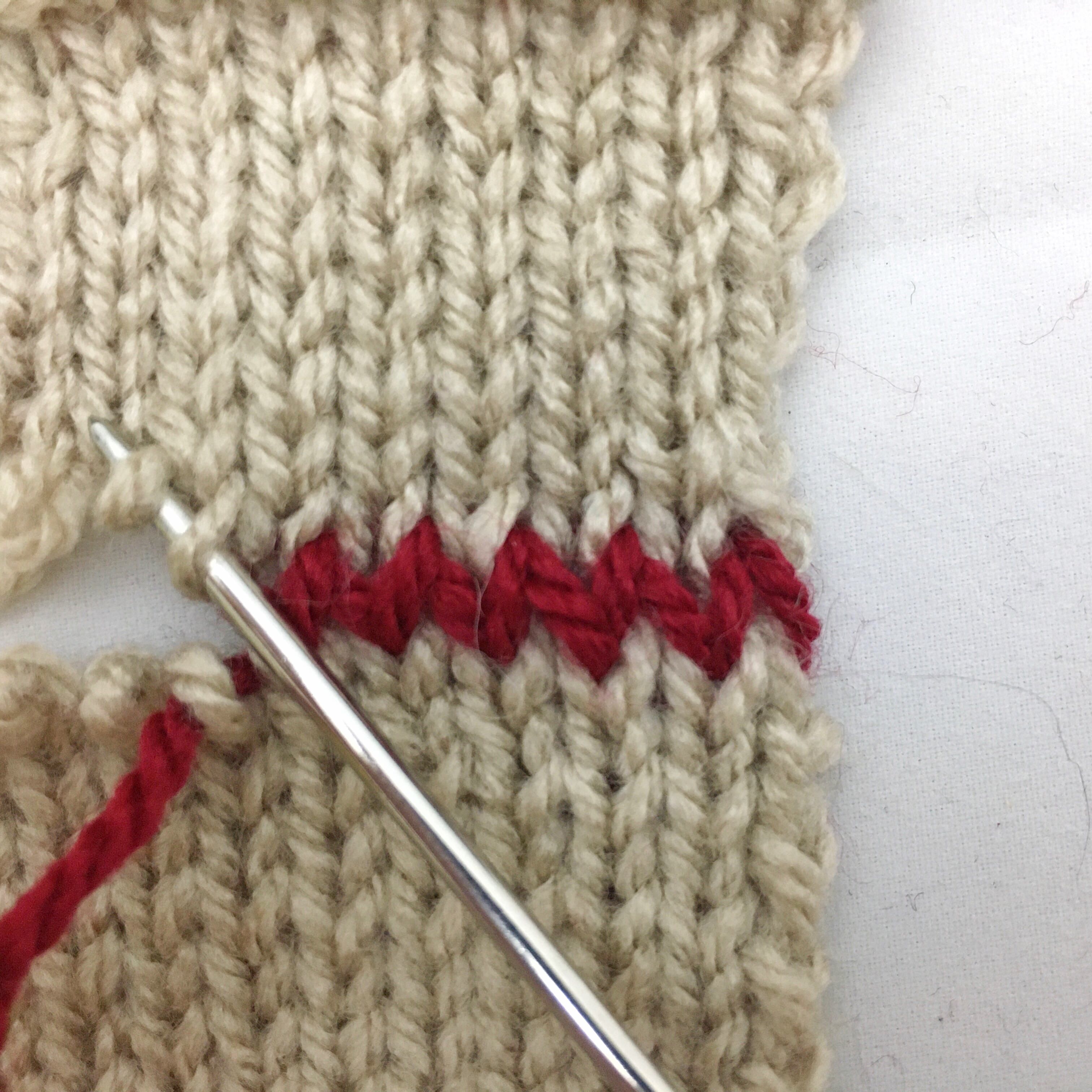 Grafting, tutorial para costuras invisibles en tricot