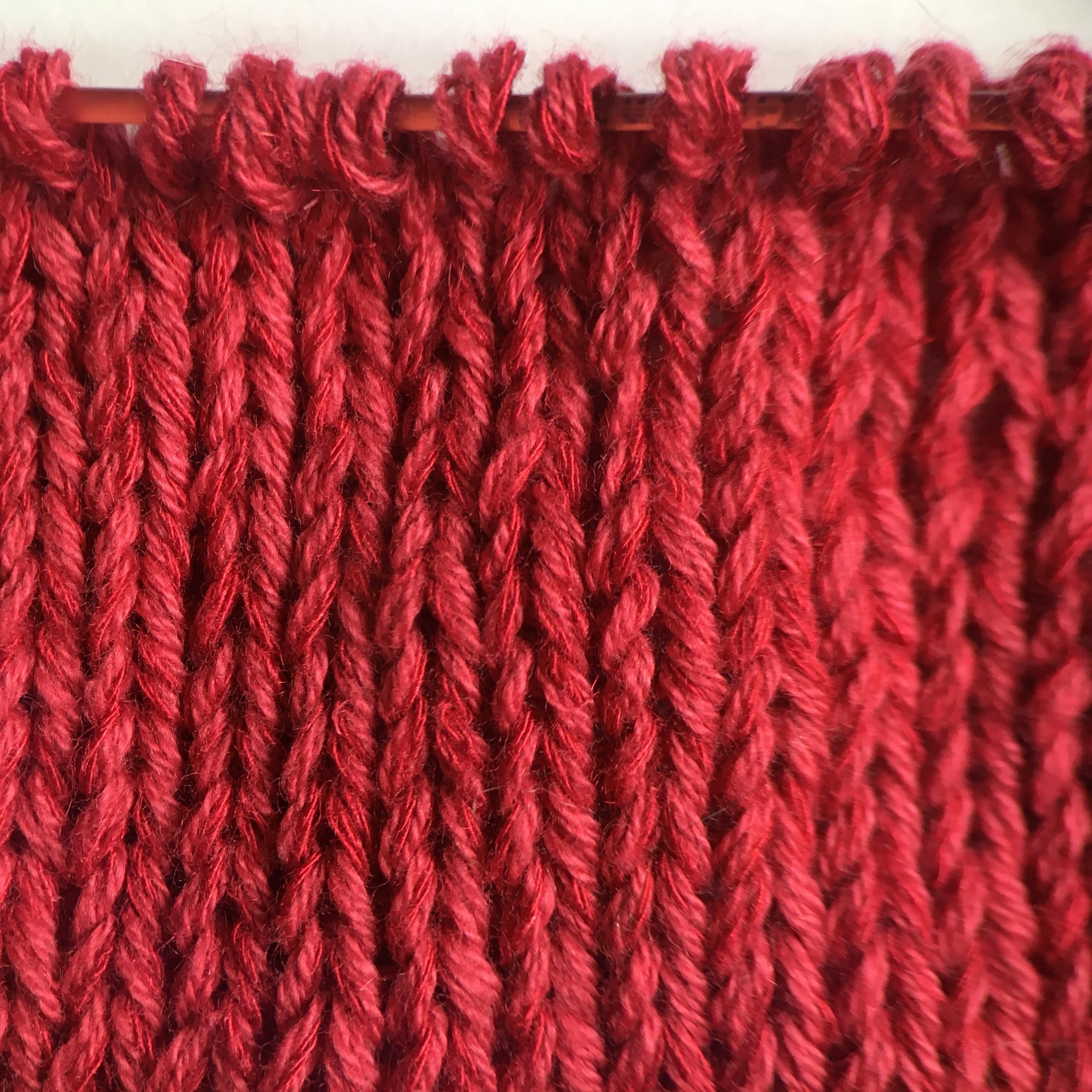 Stockinette Stitch Swatch